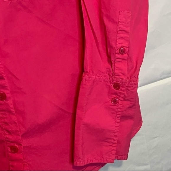 J. Crew, Pink, Button Down Long Sleeve Shirt, Size 2. - Picture 7 of 13